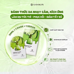 [1 Miếng Lẻ] Mặt Nạ Gookin Ampoule Mask Cấp Ẩm Dưỡng Sáng Phục Hồi Căng Bóng Da Hàn Quốc