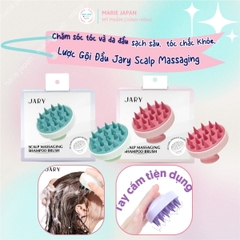 Lược Gội Đầu Jary Scalp Massaging Shampoo Brush Sạch Sâu Giảm Gàu Massage Thư Giãn