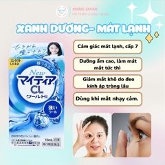 Nước Nhỏ Mắt Senju New MyTear CL Dưỡng Ẩm Giảm Khô Mỏi Mắt Dịu Nhẹ An Toàn Nhật Bản Hộp 15ml