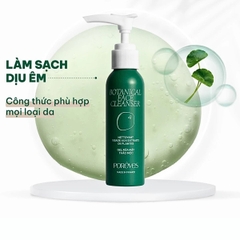 Gel Rửa Mặt Porêves Thảo Mộc Sạch Sâu Dịu Nhẹ Cân Bằng Da  Botanical Face Cleanser Chai 50ml