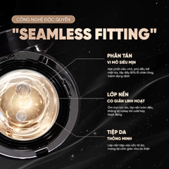 Cushion V&A Beauty Long Wear Foundation Che Khuyết Điểm Mịn Lì  Lâu Trôi Hàn Quốc Hộp 15g + Lõi Refill