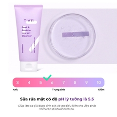 Sữa Rửa Mặt TIAM Snail & Azulene Low Ph Cleanser Dịch Lọc Ốc Sên Làm Dịu Phục Hồi Da Hàn Quốc 200ml