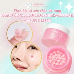 Kem Dưỡng Dạng Viên Nang Medicube Deep Pink Capsule Cream Dưỡng Sáng Mờ Thâm Phục Hồi Da Hộp 55g