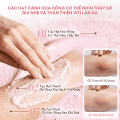 Tẩy Tế Bào Chết Body COLORKEY Dưỡng Sáng Da Mịn Màng, Rosé Crush Perfumed Brightening Body Scrub 200g