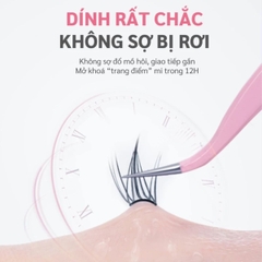 Lông Mi Cụm Mlen Diary Có Sẵn Keo Dễ Gắn Có Thể Tái Sử Dụng Mắt To Tự Nhiên