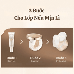 Cushion Focallure Kiềm Dầu Đỉnh Che Phủ Tốt Mịn Lì Poreless Matte Air Foundation FA19 12g