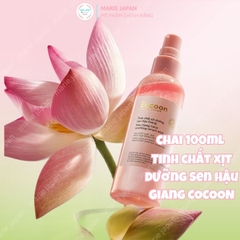 Tinh Chất Xịt Dưỡng Sen Hậu Giang Cấp Ẩm Sâu Mềm Mại Dịu Da Lotus Soothing  Chai 100ml