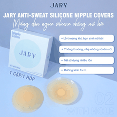 Miếng Dán Ngực Silicone Jary Nipple Covers Nâng Ngực Chống Mồ Hôi