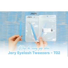 Nhíp Gắp Mi Jary Eyelash Tweezers Đa Năng Gấp Khúc Dễ Dàng Thao Tác