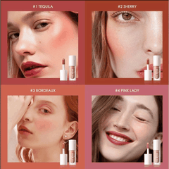Má Hồng Kem Focallure Hangover Red Wine Blusher FA89