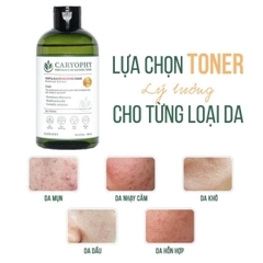 Toner Caryophy 3in1 Portulaca Cấp Ẩm Giảm Mụn Không Cồn Dịu Nhẹ Hàn Quốc 300ml