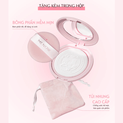 [MUA 1 TẶNG 1] Phấn Phủ Nén Thủy Tinh MENOW Mỏng Mịn Tự Nhiên Clear Radiant Pressed Powder Viet Nam Edition 7g