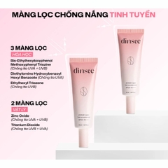 Kem Chống Nắng  Dinsee Premium Nâng Tone Triệt Sắc Ráo Mịn Vegan Tone Up Sunscreen SPF50+ PA++++ Hàn Quốc 50ml