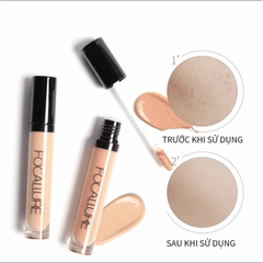 Kem Che Khuyết Điểm Focallure Che Phủ Mịn Lì  Tự Nhiên Không Mốc Full Coverage Concealer FA52 5g