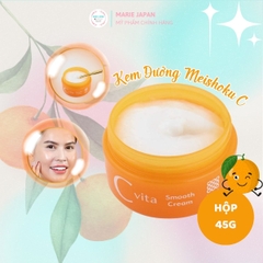 Kem Dưỡng Meishoku C Vita Smooth Cream Sáng Da Mờ Thâm Cấp Ẩm Nhật Bản Hộp 45G