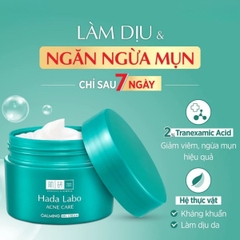 Gel Hada Labo Acne Care Calming Dưỡng Ẩm Sáng Khỏe Cho Da Dầu Mụn Nhạy Cảm 50g
