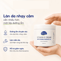Kem Dưỡng Ẩm Redwin Vitamin E Cream Siêu Mềm Mịn Phục Hồi Da MẪU MỚI 330g