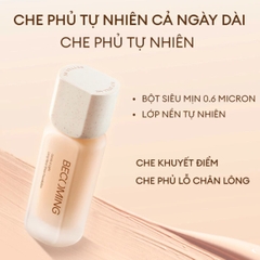 Kem Nền Dạng Lỏng BECOMING Mỏng Nhẹ Bền Màu Lâu Trôi Tự Nhiên Long Wear Sheer Foundation 12g