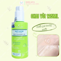 Sữa Rửa Mặt Floslek Giảm Dầu Mụn Dịu Nhẹ Thông Thoáng Da Anti Acne 24h System Face Cleansing Gel Ba Lan