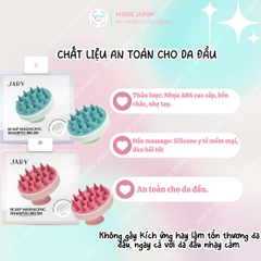 Lược Gội Đầu Jary Scalp Massaging Shampoo Brush Sạch Sâu Giảm Gàu Massage Thư Giãn