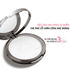 [MUA 1 TẶNG 1] Phấn Phủ MENOW Menglan Panda Kiềm Dầu Giữ Tone Velvet Mist Complexion Powder 21g TẶNG MÁ HỒNG MENOW