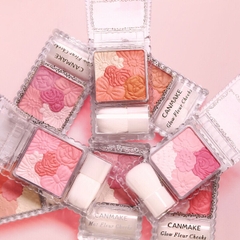 Phấn Má Hồng Ánh Nhũ Canmake Glow Fleur Cheeks Nhật Bản 6.3g