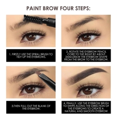 Chì Kẻ Mày Focallure Tự Nhiên Bền Màu Lâu Trôi  Auto Brows Pen 0.25G