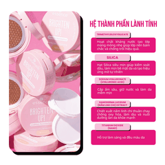 Phấn Nước Essence Nâng Tone Kiềm Dầu Che Phủ Tốt Brighten Up Cushion Foundation 12g