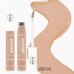 Che Khuyết Điểm Catrice Mỏng Nhẹ Bền Màu Tự Nhiên Instant Bright  Serum Concealer 5ml