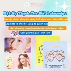 Mặt Nạ Thạch Cho Mắt Lalarecipe Heart Goggle Moisture Mask Dưỡng Ẩm Sáng Da Giảm Quầng Thâm Hàn Quốc 1 Miếng 23G