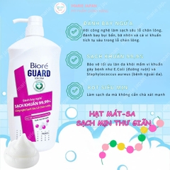 Sữa Tắm Biore Guard Sạch Sâu Kháng Khuẩn Mát Lạnh Ẩm Mịn Da Nhật Bản