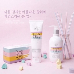 Dưỡng Thể Louv Cell Crystal Whitening Body Lotion Tuýp 120ml