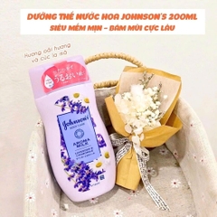 Sữa Dưỡng Thể Johnson Aroma Milk Dưỡng Ẩm Trắng Da Cực Thơm Nhật Bản 200ml