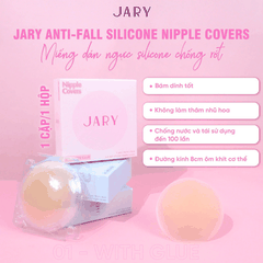 Miếng Dán Ngực Silicone Jary Nipple Covers Nâng Ngực Chống Mồ Hôi