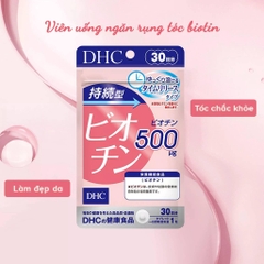 Viên Uống DHC Biotin Giảm Rụng Giúp Mọc Tóc Đẹp Da Nhật 30 Ngày