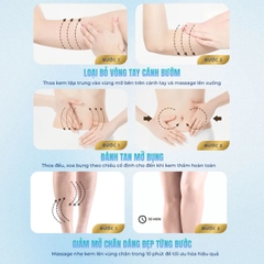 Kem Tan Mỡ Nóng Lạnh Compliment Giảm Mỡ Bụng Săn Chắc Da Thon Gọn Body Nga 200ml