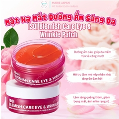 Mặt Nạ Mắt ISOI Blemish Dưỡng Ẩm Sáng Da Giảm Nhăn Ngăn Ngừa Lão Hóa  Care Eye & Wrinkle Patch Hàn Quốc Hộp 90 Miếng