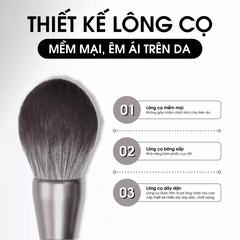 Cọ Trang Điểm Glorie Makeup Chuyên Nghiệp Lông Siêu Mềm Bám Phấn Professional Brush