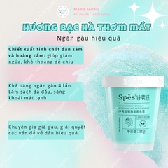 Dầu Gội Tẩy Tế Bào Chết Da Đầu Spes Sạch Gàu Bã Nhờn Dưỡng Ẩm Kiềm Dầu Sea Salt Cream Hũ 280g