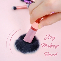 Bộ Cọ Makeup Jary Mềm Mịn Dễ Thao Tác Set 10 Cây Kèm Túi Da