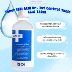 Nước Cân Bằng ISOI Cấp Ẩm Kiểm Soát Nhờn Ngừa Mụn Sáng Da ACNI Dr. 1st Control Tonic Hàn Quốc Chai 130ml