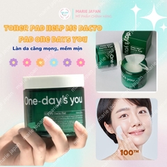 Toner Pad One Days You Help Me Dacto Pad Làm Sạch Sâu Dưỡng Ẩm Giảm Mụn Mờ Thâm Hàn Quốc