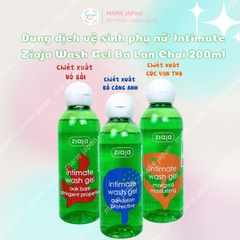 Dung Dịch Vệ Sinh Intimate ZIAJA Wash Gel Dưỡng Ẩm Khử Mùi Cân Bằng PH Chai 200ml