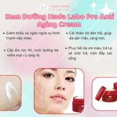 Kem Dưỡng Hada Labo Pro Anti Aging Cream Chống Lão Hóa Ngăn Ngừa Thâm Nám Săn Chắc Da Nhật Bản Hộp 50g