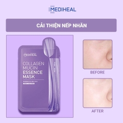 Mặt Nạ Mediheal Daily Solution Mask Cấp Ẩm Dưỡng Sáng Chống Lão Hóa Hàn Quốc Bịch 15 Miếng