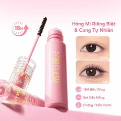 Mascara Pinkflash Oilproof Curl Mascara E08