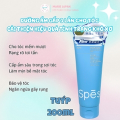 Kem Ủ Tóc Spes Cấp Ẩm Phục Hồi Siêu Mềm Mượt Tóc Chắc Khỏe Essential Oil Soft Hair Mask Tuýp 200ml