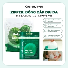 Toner Pad One Days You Help Me Dacto Pad Làm Sạch Sâu Dưỡng Ẩm Giảm Mụn Mờ Thâm Hàn Quốc