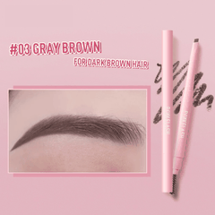 Chì kẻ mày Pinkflash Siêu Bền Màu, Chống Thấm Nước  Waterproof Auto Eyebrow Pencil E09