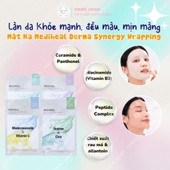 [HỘP 5 MIẾNG] Mặt Nạ Cao Cấp Mediheal Derma Synergy Wrapping Dưỡng Ẩm Sáng Da Hàn Quốc